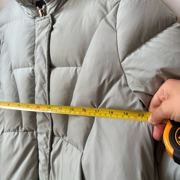 MBSKY Light Gray Hooded Puffer Jacket - Picture 3 of 6